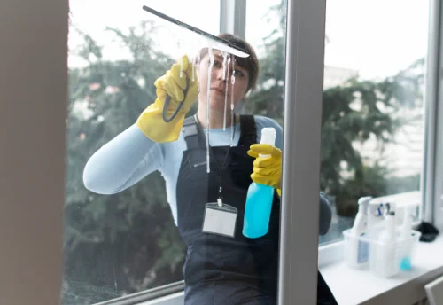 Nettoyage de vitres intérieures et extérieures à Camalès